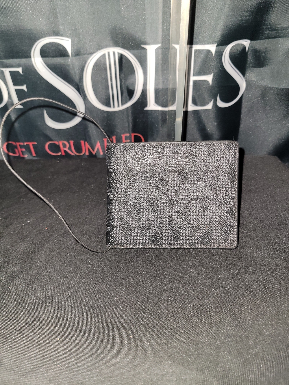 Michael Kors Black Leather Billfold Wallet